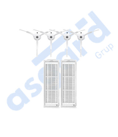 Xiaomi Mop 2 Pro (MJST1SHW) -Mop 2 Lite Uyumlu 4 Yan Fırça 2 Filtre