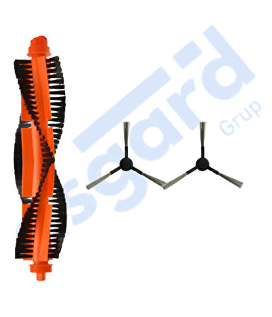 VİOMİ MOP PRO, 3C ,3C PLUS Uyumlu 1 Ana Fırça 2 Yan Fırça