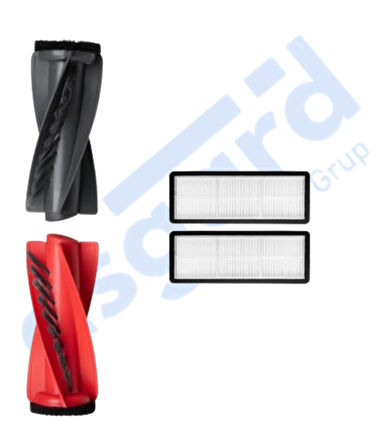 Roborock Qrevo Curv Uyumlu 1 Ana Fırça 2 Filtre