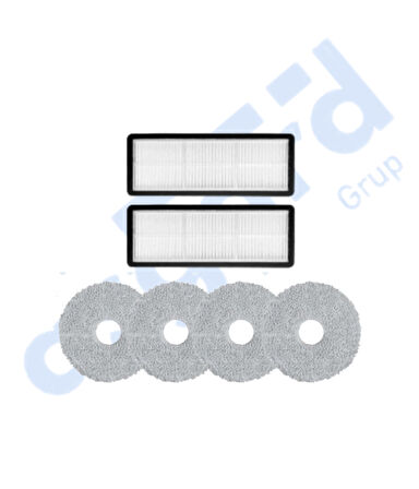 Roborock Qrevo Curv Uyumlu 2 Filtre 4 Mop