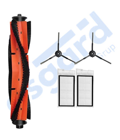 Roidmi Eve - Eve Plus Uyumlu 1 Ana Fırça 2 Yan Fırça 2 Filtre