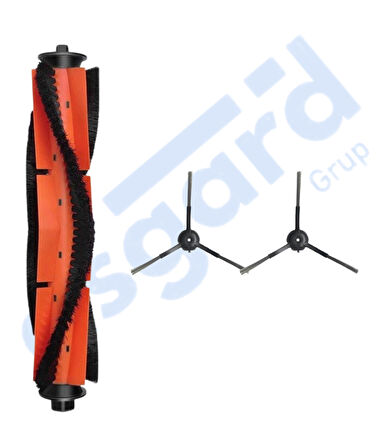 Roidmi Eve - Eve Plus Uyumlu 1 Ana Fırça 2 Yan Fırça