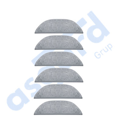 ROBOROCK S8 MaxV Ultra Uyumlu  6 Mop