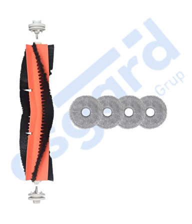 XİAOMİ S10+ , S20+ , X10+ , X20+ Uyumlu 1 Ana Fırça 4 Mop