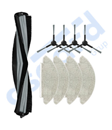 VİOMİ V5 – V5 PRO – ALPHA 2 PRO Uyumlu 1 Ana Fırça 4 Yan Fırça 4 Mop