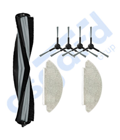 VİOMİ V5 – V5 PRO – ALPHA 2 PRO Uyumlu 1 Ana Fırça 4 Yan Fırça 2 Mop