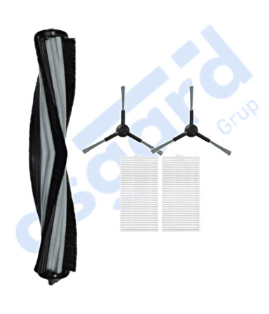 VİOMİ V5 – V5 PRO – ALPHA 2 PRO Uyumlu 1 Ana Fırça 2 Yan Fırça 2 Filtre