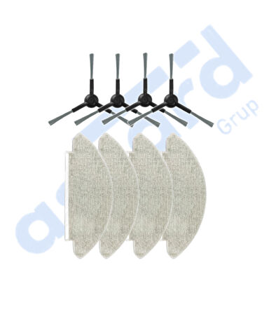 VİOMİ V5 – V5 PRO – ALPHA 2 PRO Uyumlu 4 Yan Fırça 4 Mop