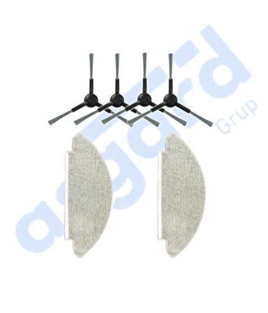 VİOMİ V5 – V5 PRO – ALPHA 2 PRO Uyumlu 4 Yan Fırça 2 Mop