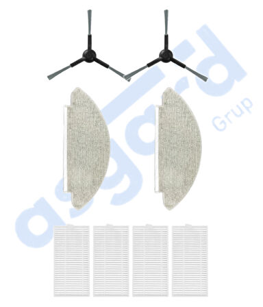 VİOMİ V5 – V5 PRO – ALPHA 2 PRO Uyumlu 2 Yan Fırça 4 Filtre 2 Mop