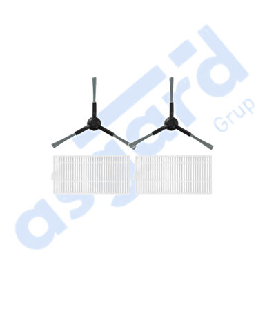 VİOMİ V5 – V5 PRO – ALPHA 2 PRO Uyumlu 2 Yan Fırça 2 Filtre