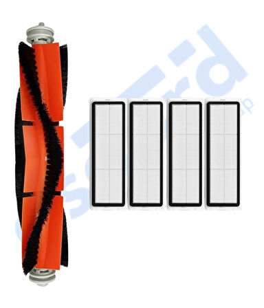 Dreame L10 S ULTRA , L10 ULTRA, L10 PRİME Uyumlu 1 Ana Fırça 4 Filtre