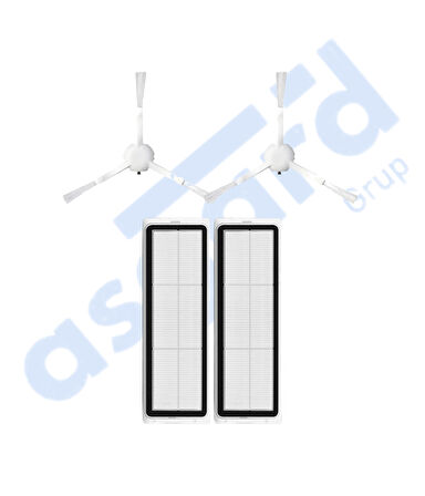 Dreame L10 S ULTRA , L10 ULTRA, L10 PRİME Uyumlu 2 Yan Fırça 2 Filtre