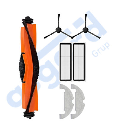 DREAME D10 PLUS – D10S PLUS – D10 PLUS GEN 2 UYUMLU 1 Ana Fırça 2 Yan Fırça 2 Filtre 2 Mop