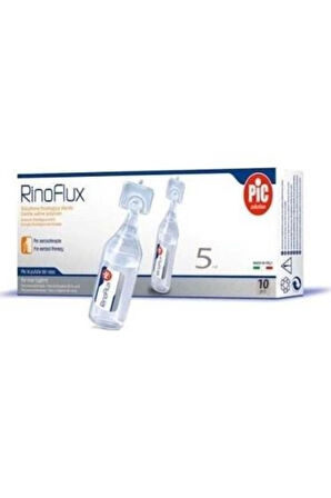 4 KUTU PIC SOLUTION PİC RİNOFLUX SERUM FİZYOLOJİK 5 ml x 10 Adet