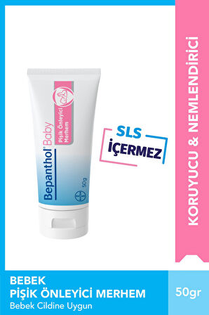 2 KUTU Bepanthol Baby Pişik Önleyici Merhem 50gr