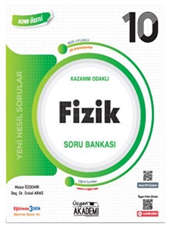 10.sınıf Kimya Soru Bankası Öğretmenin Pratik Notları Üçgen Akademi Fizik Soru Bankası Örnek Kitap Hediyeli