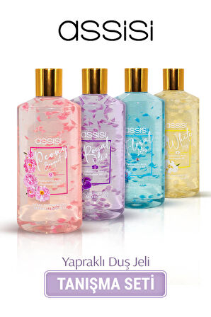 Assisi Hyaluronic Acid & Provitamin B5 Nemlendirici Yapraklı Duş Jeli 500 ml - Tanışma Paketi