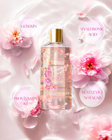 Assisi Hyaluronic Acid & Provitamin B5 Nemlendirici Yapraklı Duş Jeli 500 ml - Tanışma Paketi