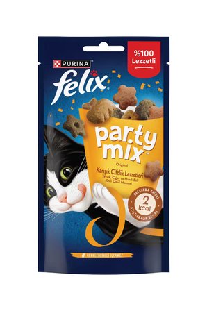 Felix Party Mix Karışık Kedi Ödül Maması 8li Tanışma Paketi