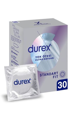 Durex Nude Ultra İnce 24’lü + Yok Ötesi Ultra Kaygan Standart Fit Prezervatif 30’lu Set