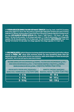 Purina One Somonlu Kısırlaştırılmış Kedi Maması 1,5 KgX4