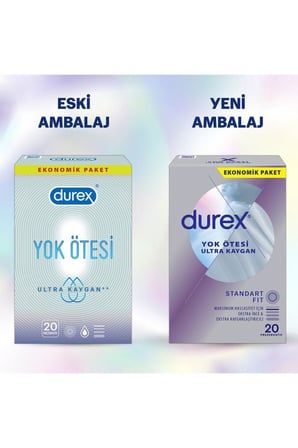 Yok Ötesi Ultra Kaygan 10'lu Prezervatif + Kayganlaştırıcı Jel 50 ml Seti