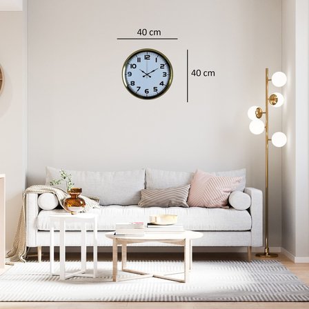 Aurelia Gold 40 Cm Metal Duvar Saati
