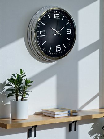 Elegance 40 Cm Metal Büyük Rakamlı Modern Tasarım