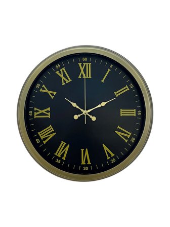 40 Cm Metal Vintage Roma Rakamlı Duvar Saati