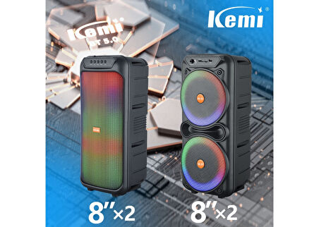 Platoon PL-4543 BT/SD/AUX Girişli Işıklı Bluetooth Speaker (CA-8800)