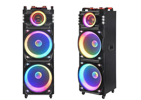 Platoon PL-4610 BT,SD,USB BAĞLANTILI KARAOKE MİC. RGB IŞIKLI SPEAKER 30 İNÇ (NDR-1526)