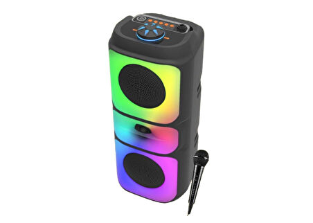 Platoon PL-4623 BT/SD/USB/AUX Işıklı Bluetooth Speaker (MS-3637BT)