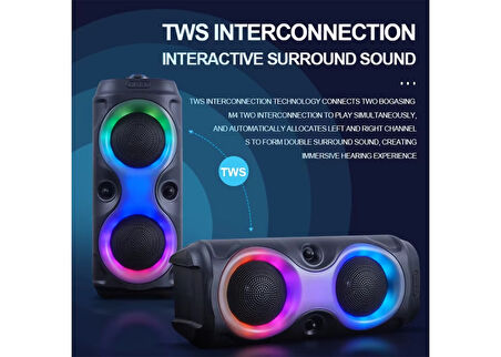 Platoon PL-4625 BLUETOOTH,SD,USB BAĞLANTILI RGB IŞIKLI SPEAKER (MS-3630BT-M)