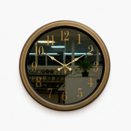 Eskitme Legacy Aynalı 40 x 40 Cm Duvar Saati