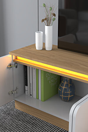 BOHEM 180 CM LEDLİ TV ÜNİTESİ