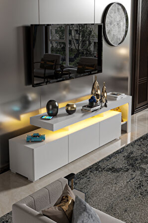 LUMA LED IŞIKLI TV ÜNİTESİ