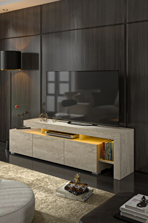 LUMA LED IŞIKLI TV ÜNİTESİ