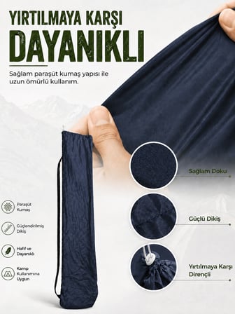 Beylini Plaj Şemsiyesi Taşıma Çantası 140 CM Paraşüt Kumaş Omuz Askılı Piknik Kamp Şemsiye Kılıfı Uzun Şemsiye Çantası