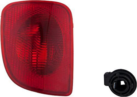 Pleksan 3713 Arka Tampon Reflektörü Sol Sıs Lambalı Kangoo 08 8200419906