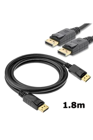 Displayport To Displayport Kablosu DP to DP Bağlantı Kablosu 1.8M