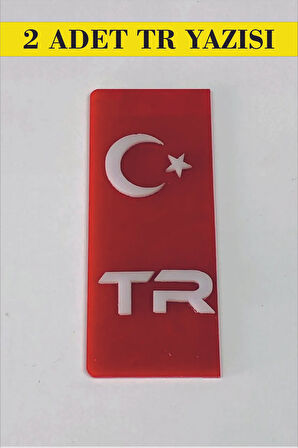 Tr Plaka Pleksi sticker