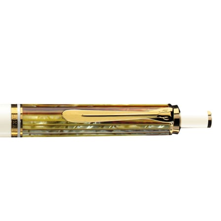 Pelikan Souveran Serisi K400 Tortoiseshell White Tükenmez Kalem