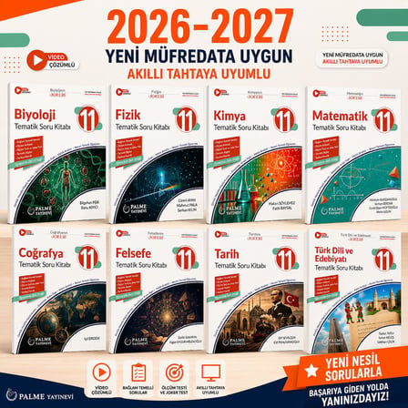 PALME 11.SINIF TÜM DERSLER JOKER TEMATİKSORU BANKASI MAARİF MODEL 8 DERS 2026