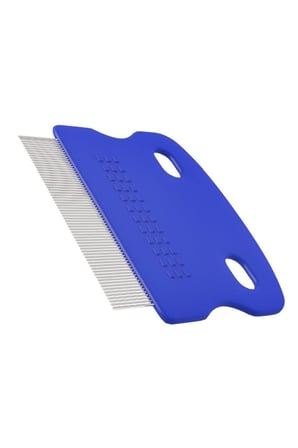 Kedi Köpek Pire Tarağı – Evcil Hayvan Gözyaşı Lekesi ve Bit Temizleme Metal Dişli Bakım Tarağı