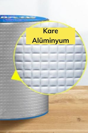 Su Geçirmez Alüminyum Tamir Bandı 10 cm – Çatı, Boru ve Duvar Çatlak Onarım Bandı