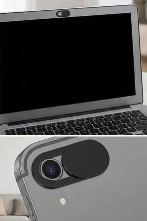 3’lü Webcam Kapatıcı – Laptop, Tablet ve Telefon Uyumlu Gizlilik Kamera Kapağı (Plastik)
