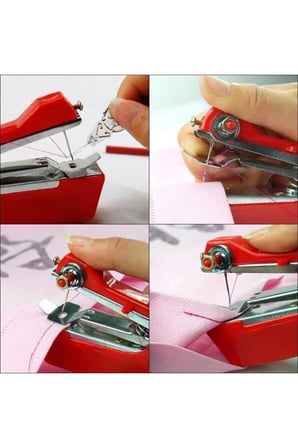 Spring Come Mini Kolay Seyehat ve Ev Tipi El Dikiş Dikme Makinası