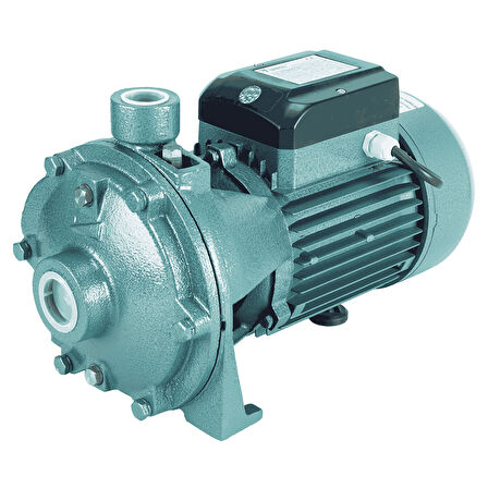 Varan 2TCP 25/140 Çift Kademeli Pik Döküm Santrifüj Pompa 1.5 HP / 1.1 kW, Monofaze 220 V, 45 Mss, 6 m3/h