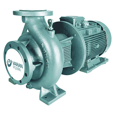 Varan CES 40-16-04002 Monoblok EN 733 Santrifüj Pompa 5.5 HP / 4 kW, Trifaze 380 V, 32 Mss, 30 m3/h